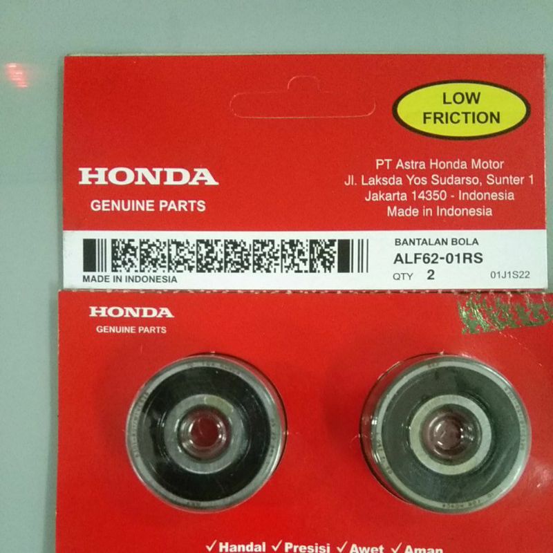 Laher Bearing Roda Depan Motor Cub/bbek