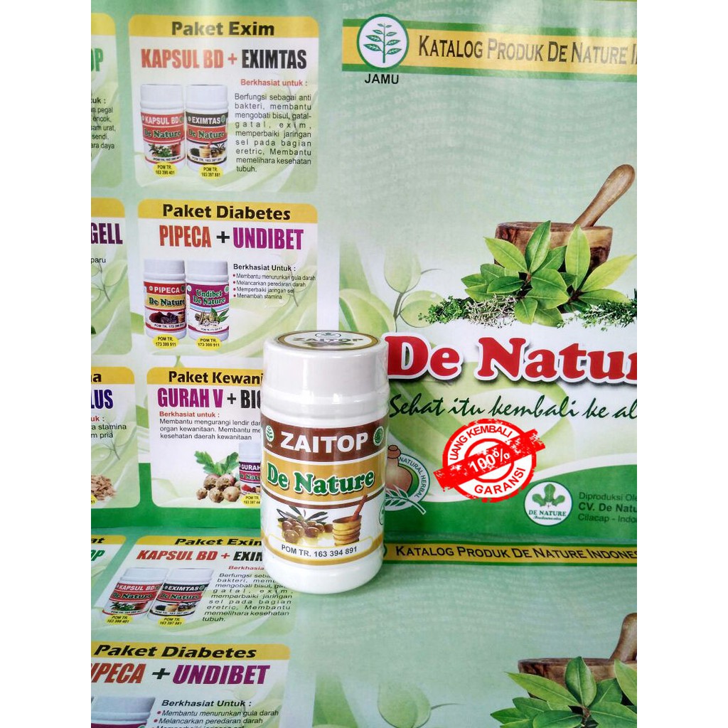 Zaitop Obat Herbal Nyeri Bab Susah Buang Air Besar Dan Wasir Berdarah Asli Dari De Nature