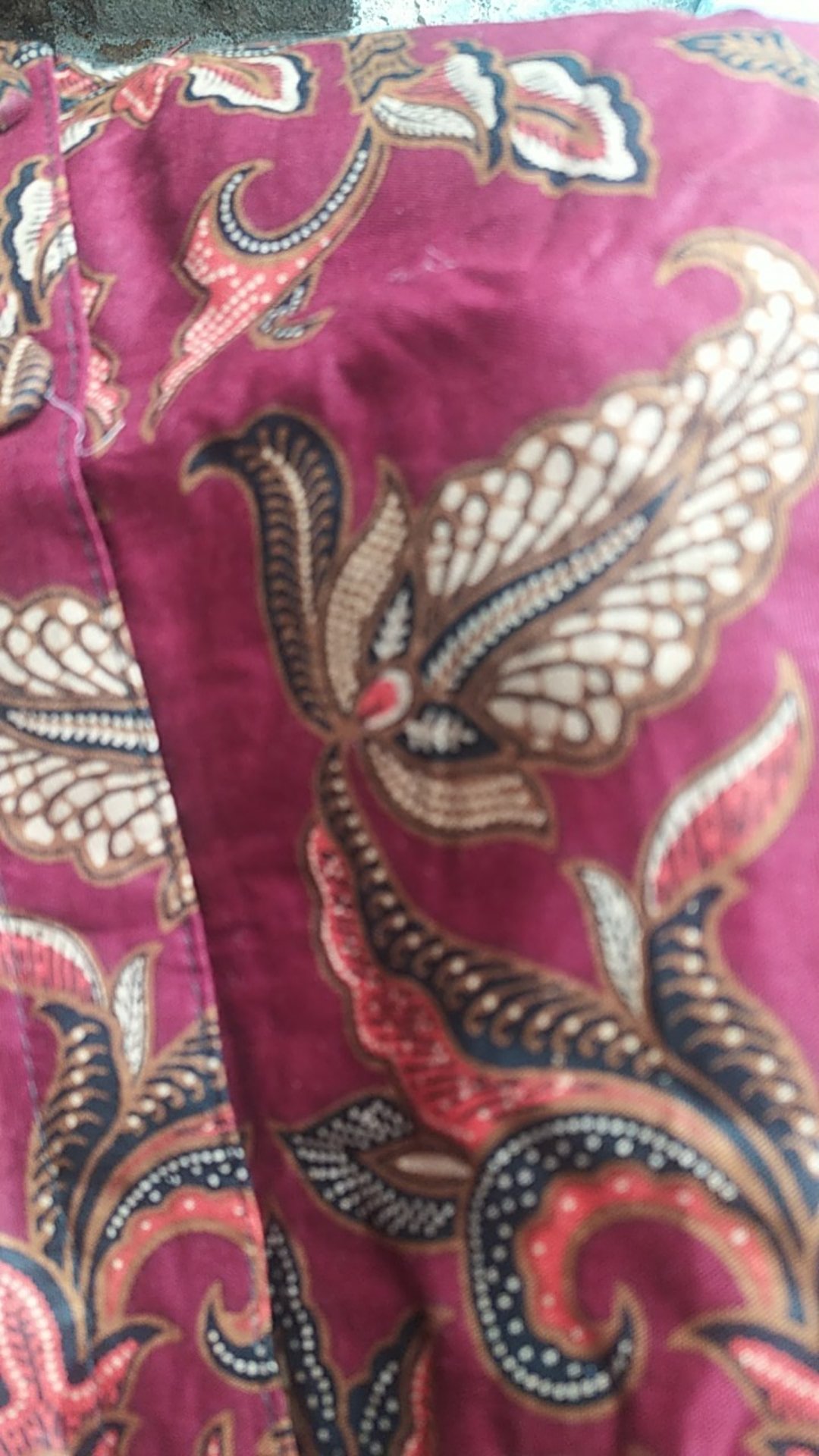 [cod] Tey-17 Batik Wanita Asj Sa Hrb026 Kenongo Kemeja Tosca Pendek