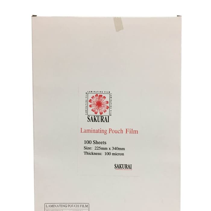 

Plastik Laminating Sakurai Folio / F4 (1 pak)