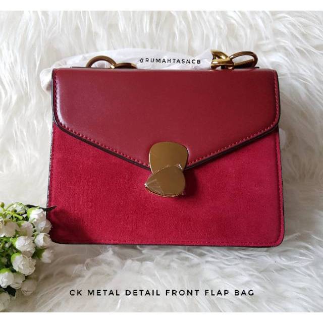 

ck metal detail front flap (original) FREE paperbag ck