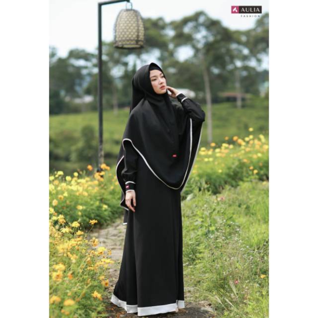 AULIA SET GAMIS AZEEZA BLACK✖SOLD OUT
