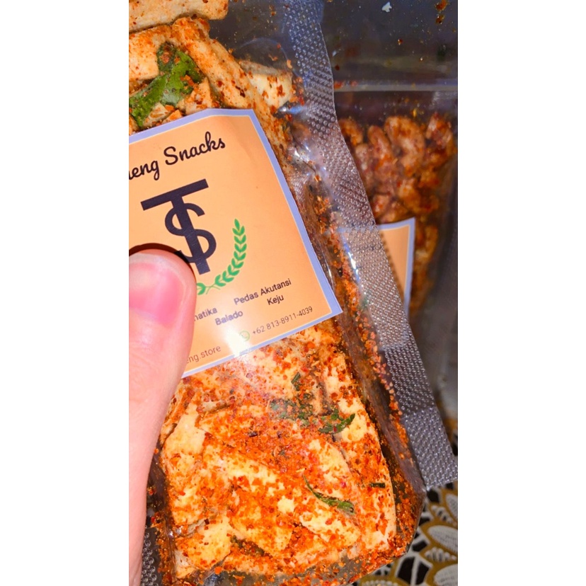 

BASRENG PEDAS DAUN JERUK, BASO GORENG PEDAS DAUN JERUK MURAH