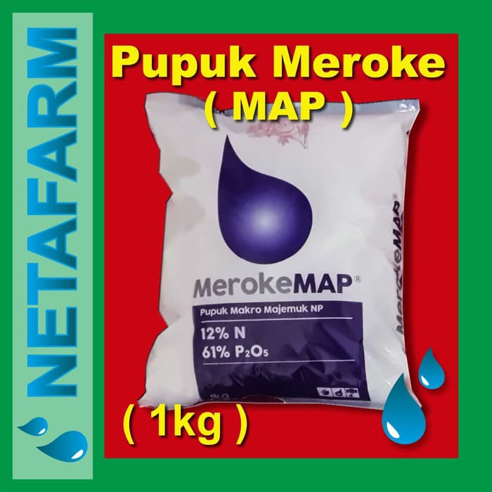 Pupuk Meroke MAP - Kemasan 1kg