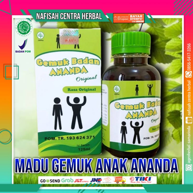 

Madu Gemuk Ananda | Madu Nafsu Makan Anak