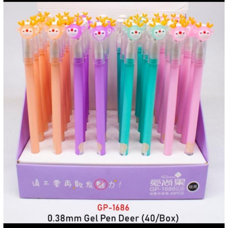 

pulpen gel model deer