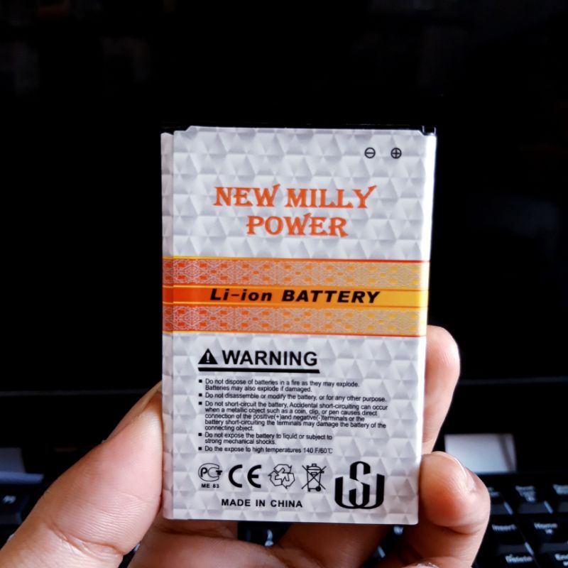 Baterai Li-ion New Milly power Samsung Note 3