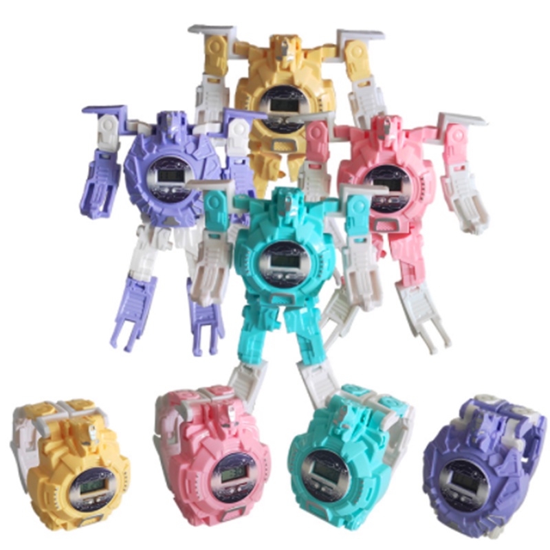 JAM TANGAN ROBOT / JAM TANGAN ANAK DEFORMATION ROBOT