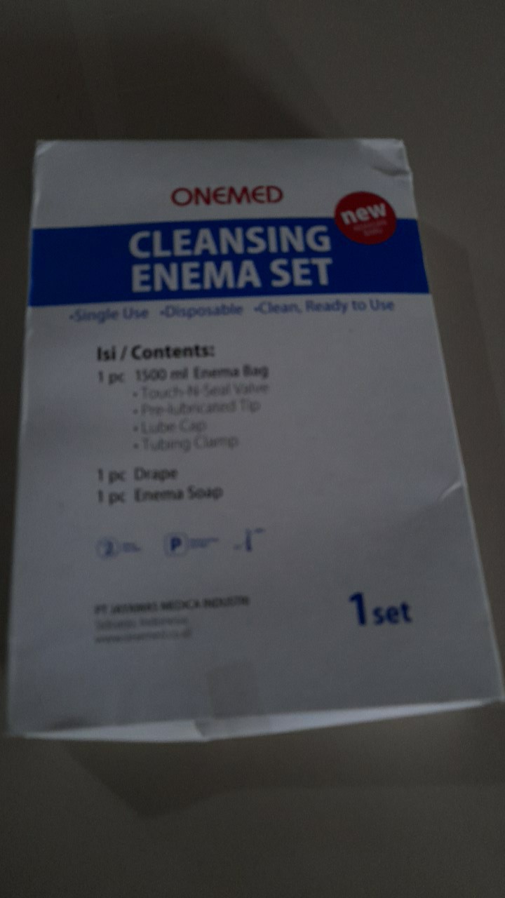 Enema Set Khusus Untuk Enema Kopi