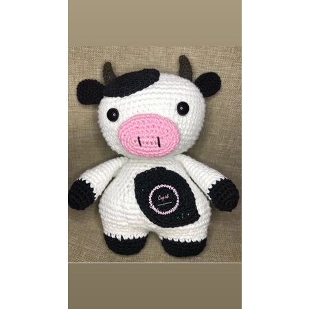 Boneka Rajut Sapi / Amigurumi