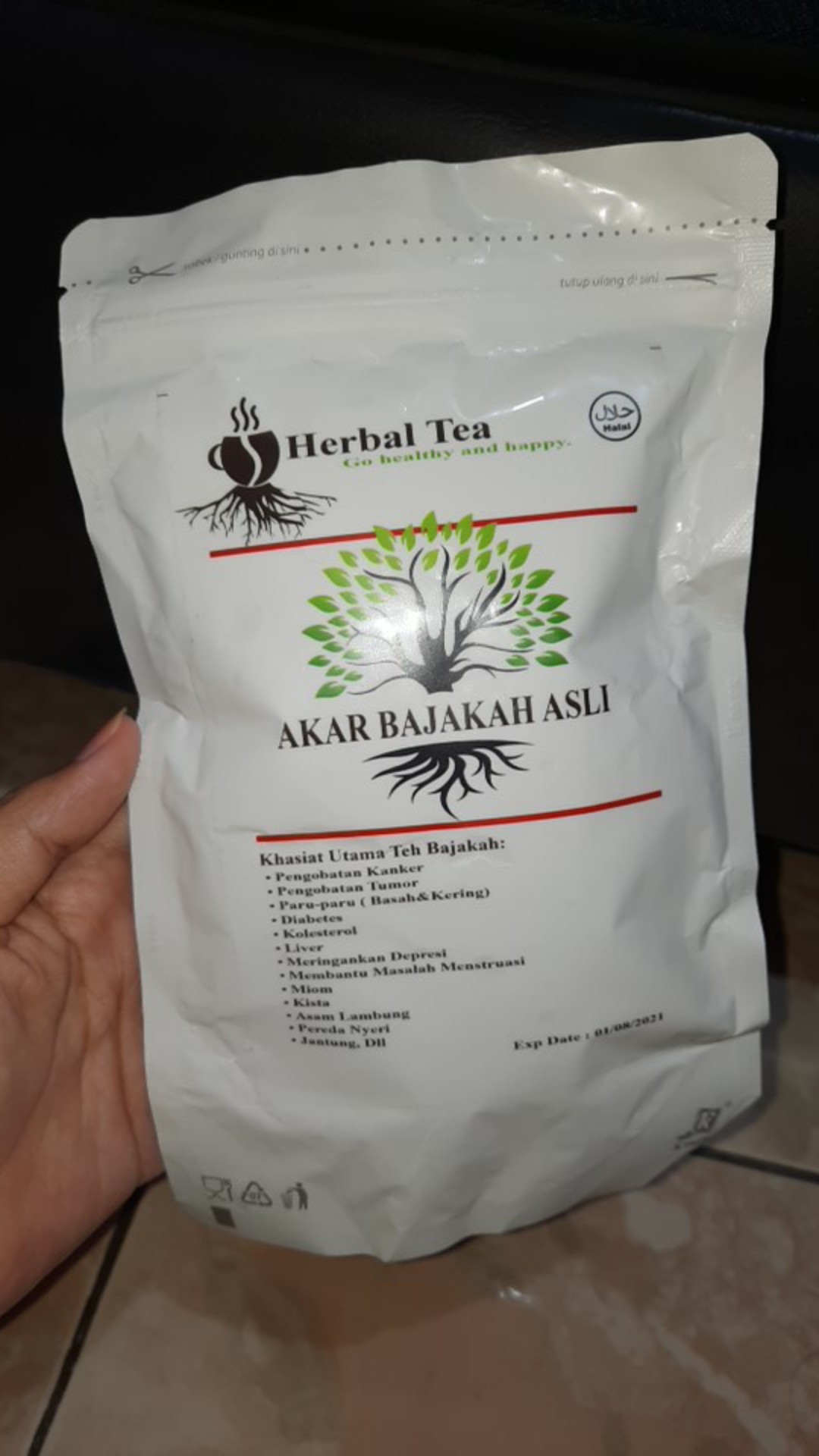 Teh Bajakah Siap Minum Asli 100 % - Obat Kanker Tumor Asli Kalimantan