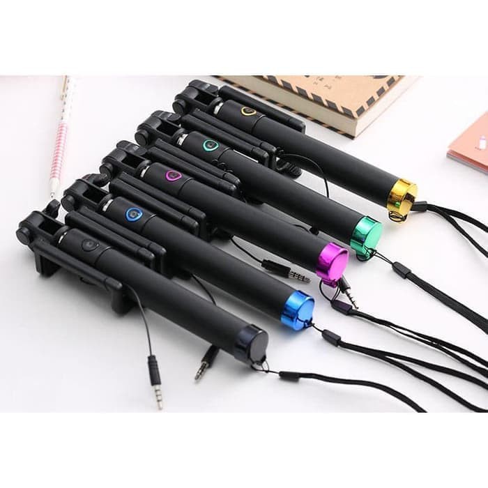 [BISA COD] TONGSIS LIPAT KABEL RUBBER BLACK EDITION - MONOPOD TONGKAT NARSIS