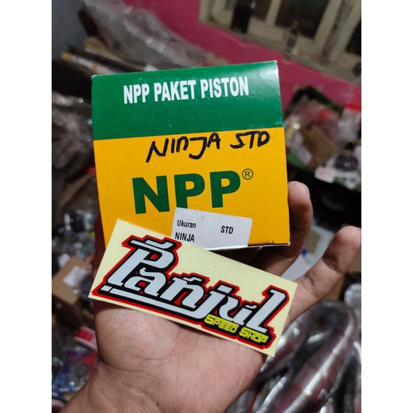 PISTON KIT NPP NINJA R, SS-NINJA RR - PISTON SEHER NPP NINJA R RR