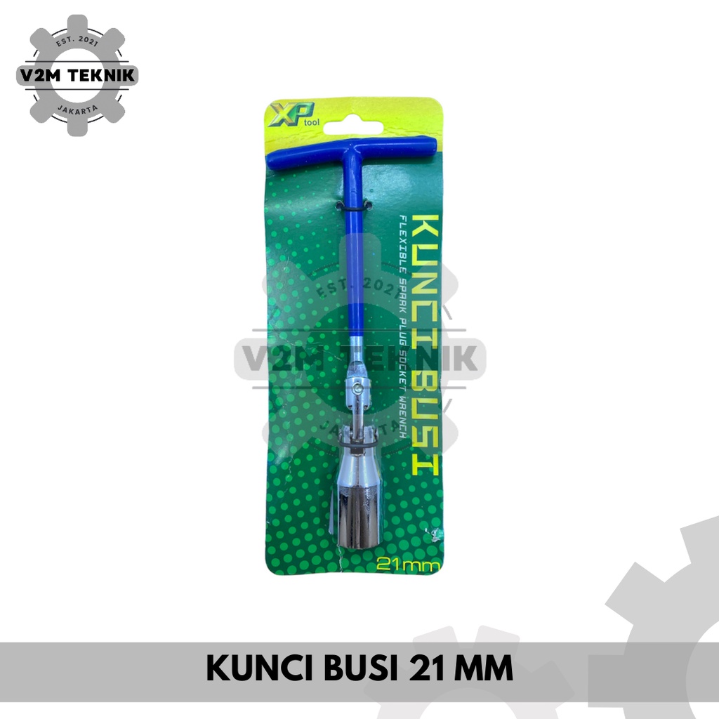 Kunci Busi Model T 21 MM / Kunci Sok Busi Fleksible 21mm / Kunci Busi XP Tool