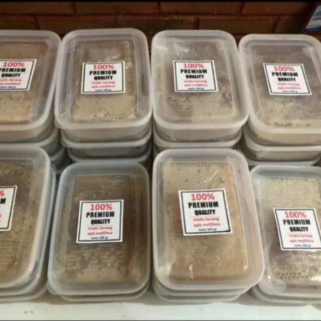 

Sarang madu ternak organik dan alami Asli enaknya