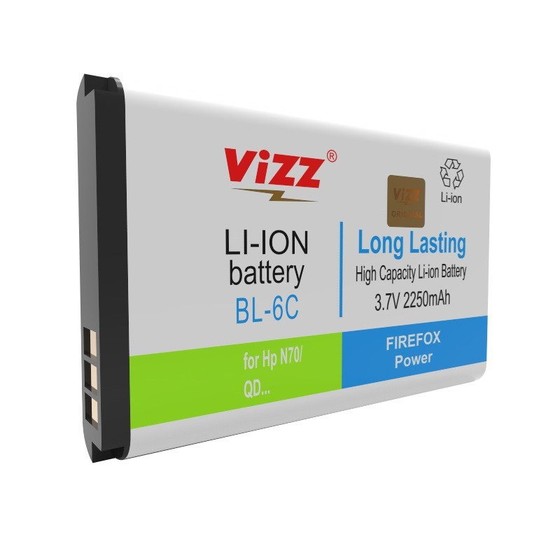 Vizz Baterai NOKIA BL-6C / QD Original