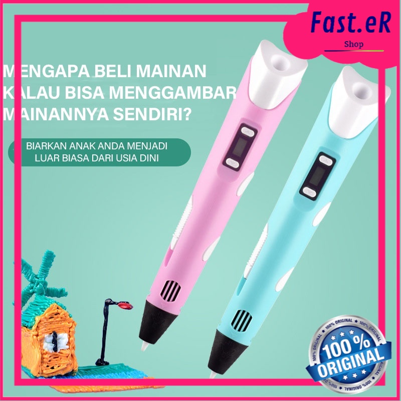

Pulpen 3D Printing Pen Magic 3D Stereoscopic Printing