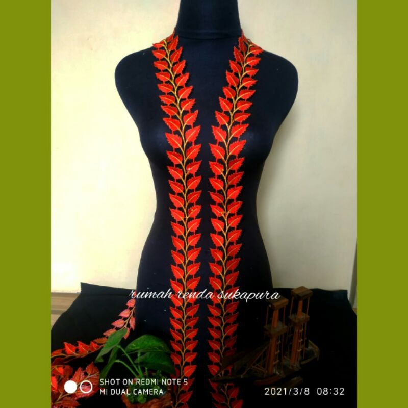 renda bordir roll murah / renda meteran murah / bordir meteran murah