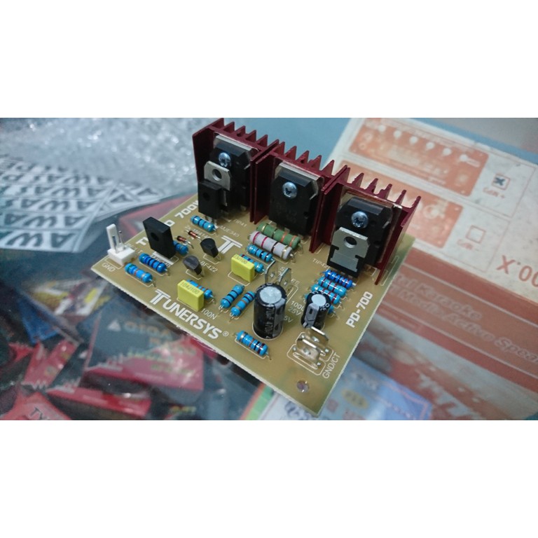 POWER AMPLIFIER MONO KIT DRIVER TURBO 700W TUNERSYS