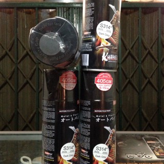 Samurai paint dark grey abu monyet -S 314 -cat semprot aerosol