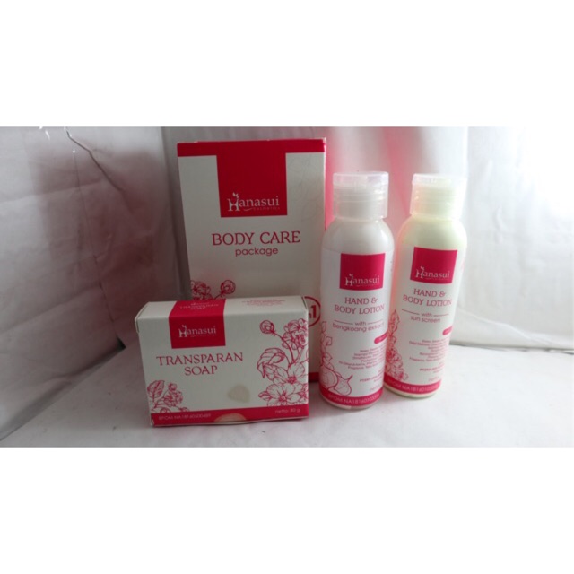 paket hanasui 3in1 // HANASUI BODY CARE // HANASUI CARE