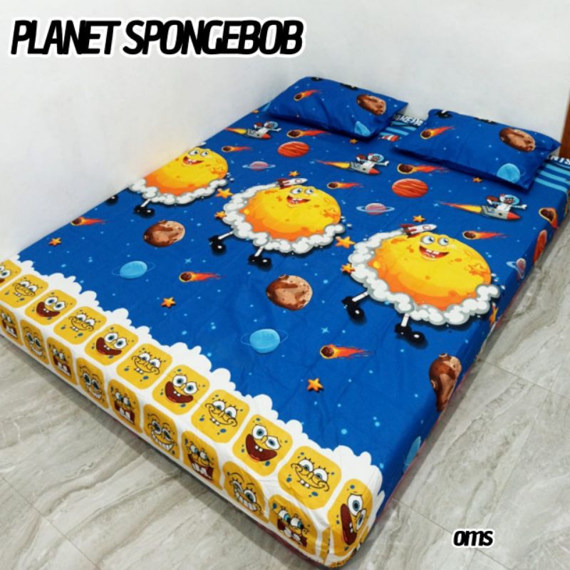 0SEPREI HOMEMADE 180x200 160x200 SET SARUNG BANTAL SEPRAI AESTHETIC KARAKTER SEPREI MOTIFKARAKTER KARTUN BUNGA MURAH