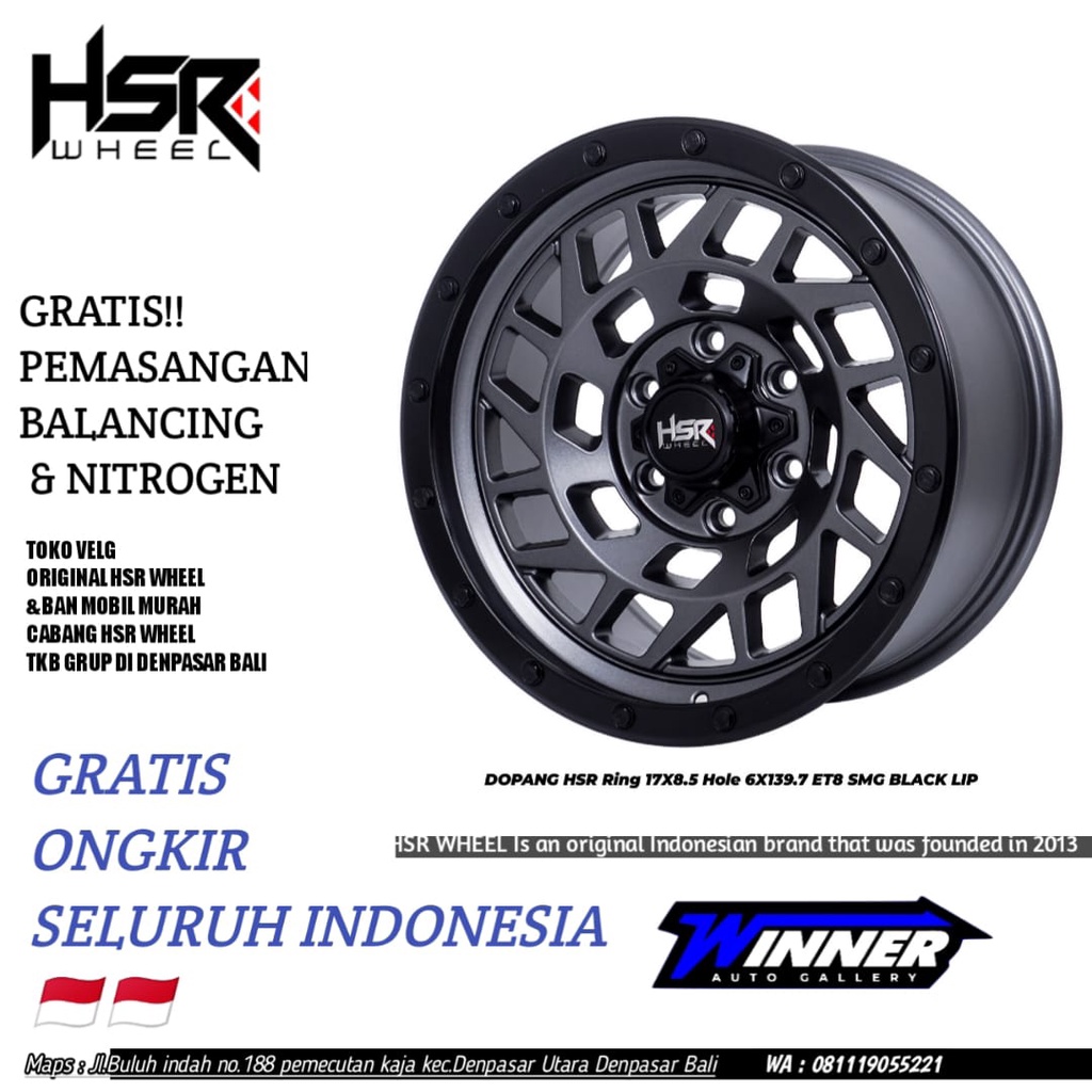 Jual Velg Offroad Ring 17 Velg Mobil Everest Hyundai H1 Corolado DLL