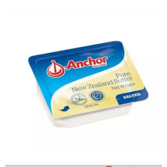 Anchor Butter Unsalted Salted 7gr Unsalted Butter MPASI Anak Bayi HALAL Elle &amp; Vire  MPASI Bayi Lemak Mpasi Lemak Bayi