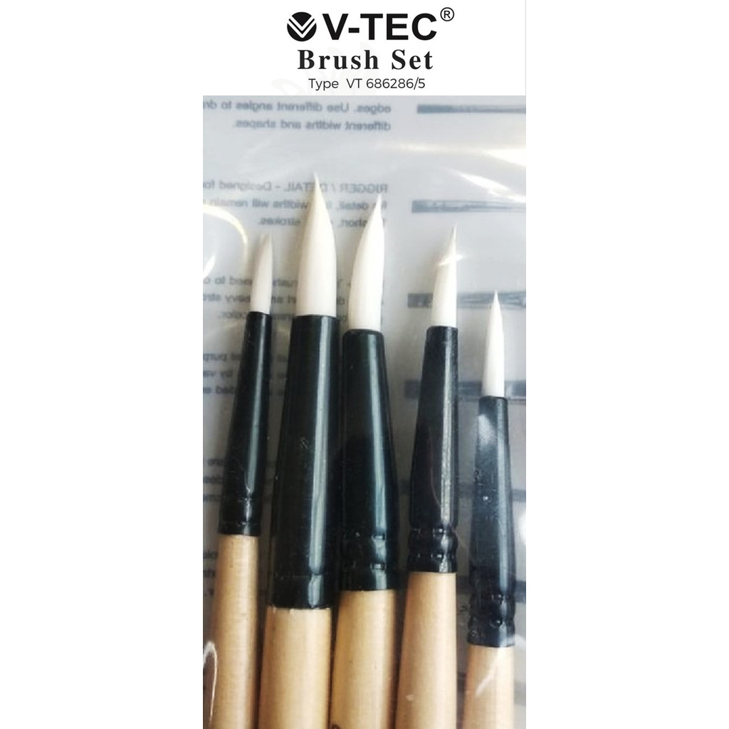 

KUAS V-TEC ARTIST BRUSHES VT-686286/5