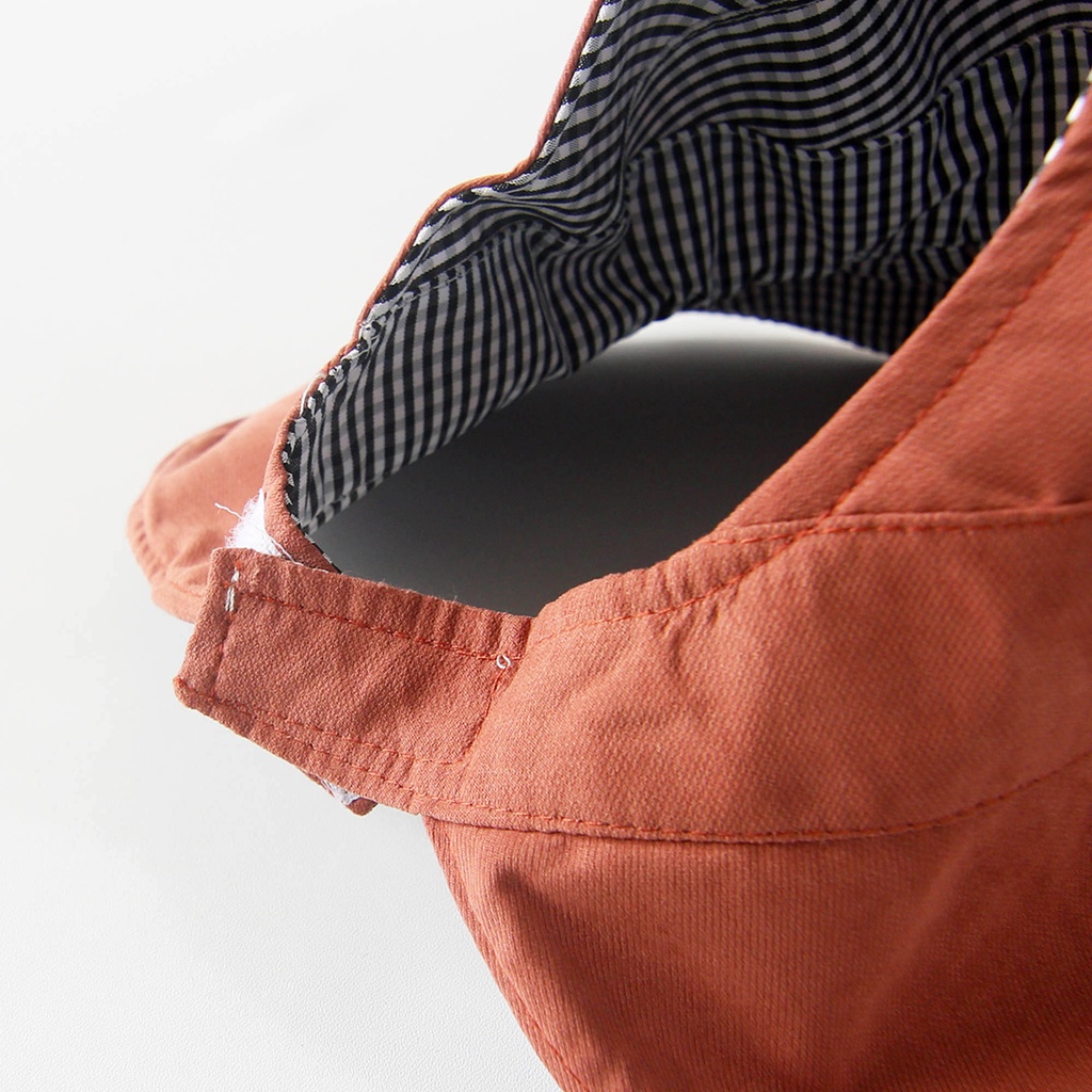 TOPI ANAK VISOR LIPAT ANTI MATAHARI UV PANTAI BUCKET KEREN LUCU PANTAI SUMMER ANAK KECIL - HTD-4