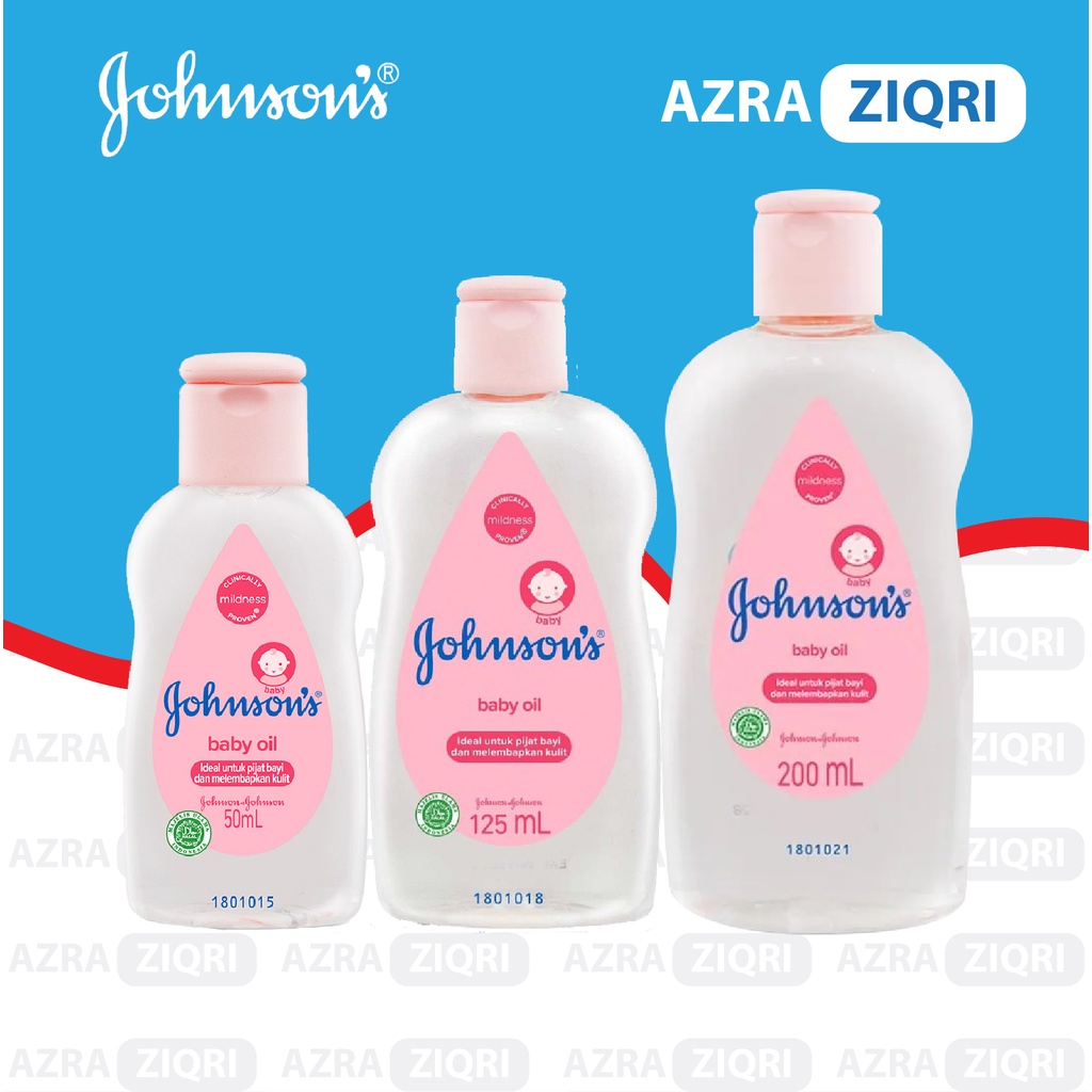 JOHNSON'S Baby Oil 50ml-125ml-200ml