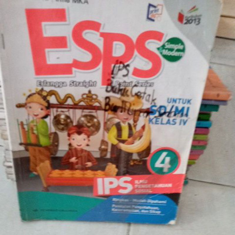buku esps untuk SD kelas 4 IPS