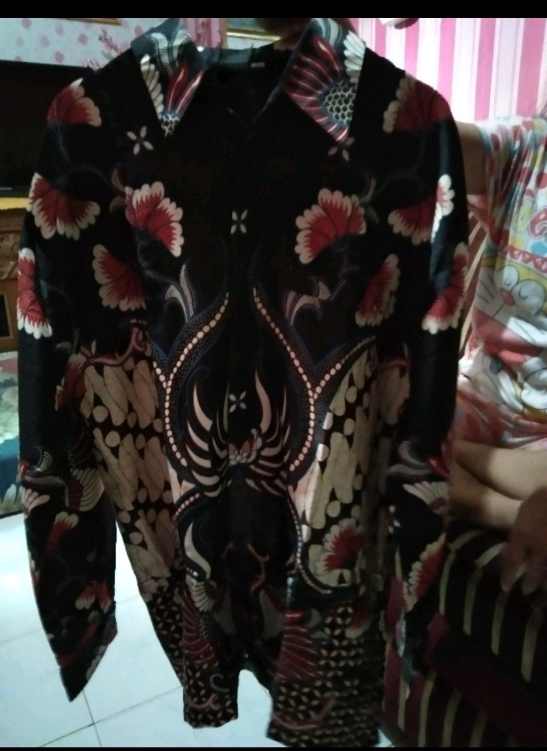 Kemeja Semi Sutra Exclusive-(double Furing Istimewa)