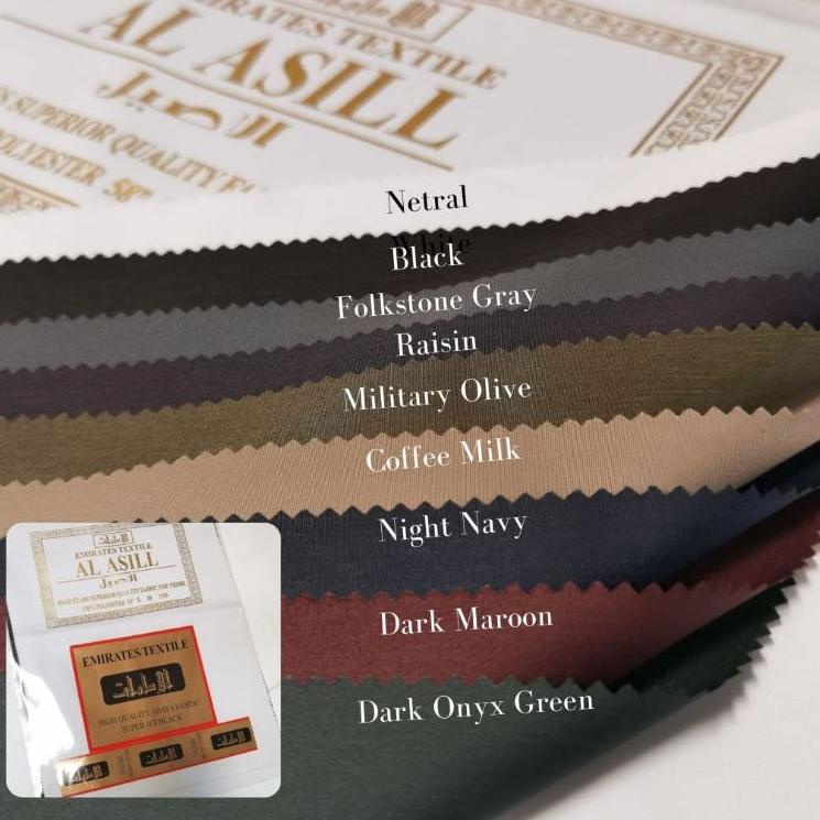 [KODE PRODUK 6KJJB4150] kain untuk jubah ikhwan thobe haramain cotton men royal hmt al asill