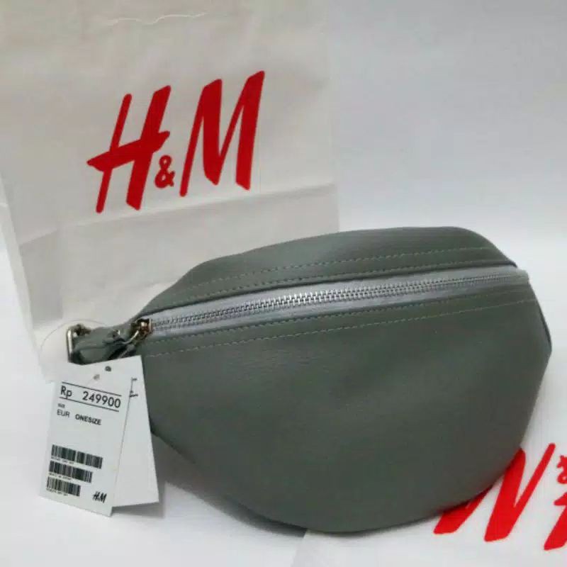 HNM basic waisbag free dusbag waistbag cewek kulit wanita /selempang pinggang