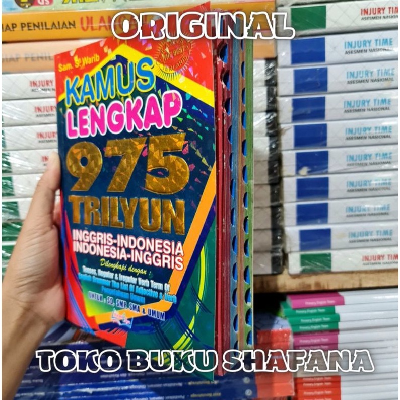 TERBARU !!! KAMUS LENGKAP 975 TRILYUN INGGRIS-INDONESIA INDONESIA-INGGRIS