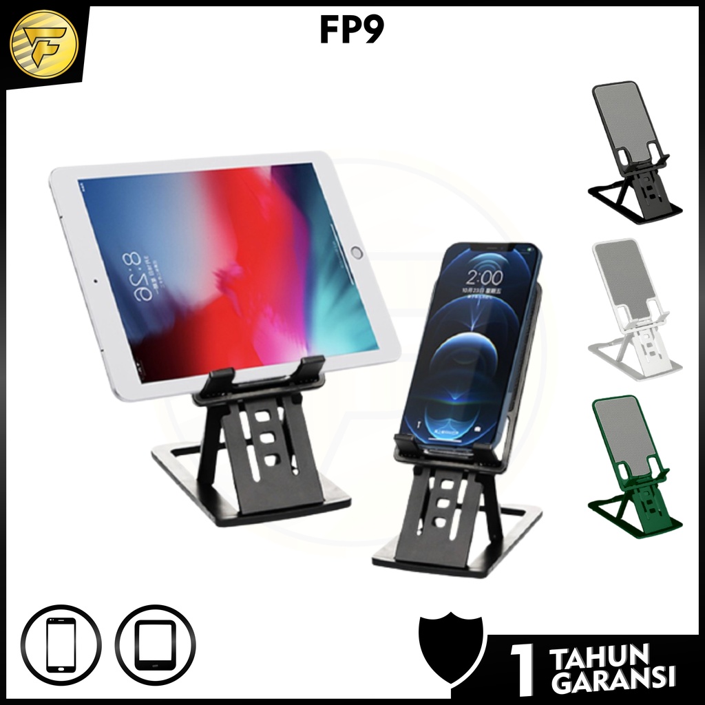 FP9 Stand Holder lipat folding desktop Phone Liftable Foldable penyangga Universal dudukan HP Tablet original