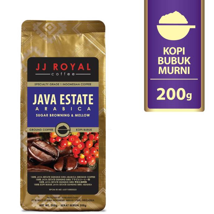 

Menakjubkan Jj Royal Coffee Java Estate Arabica Ground (Kopi Bubuk) Bag 200Gr Diskon