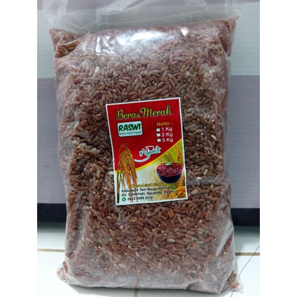 

Beras Merah Organik Raswi (Beras Asli Ngawi)