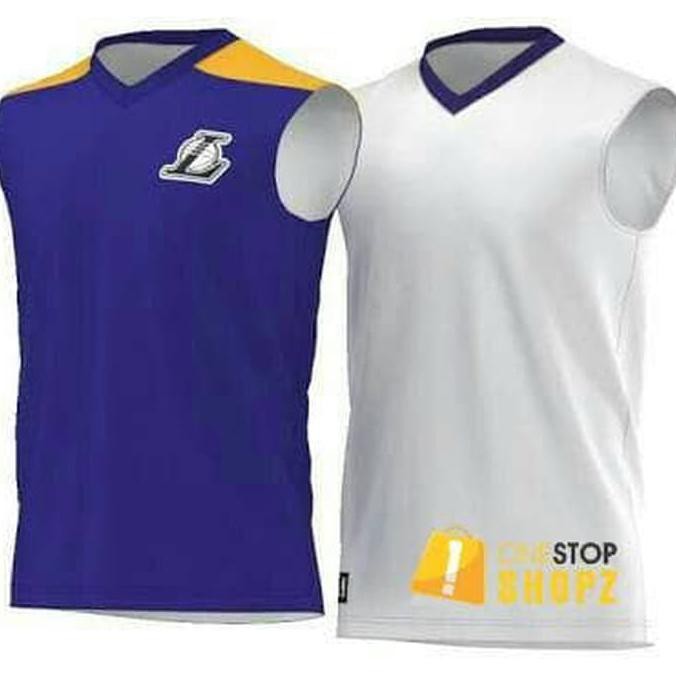 Sale Adidas Nba  La Lakers Reversible Sleeveless Aj1886 Jersey Basket Oss