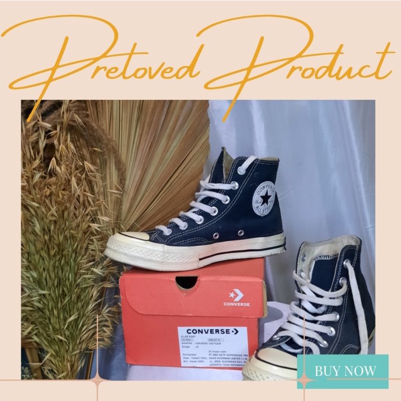 SEPATU CONVERSE 70s ORIGINAL PRELOVED