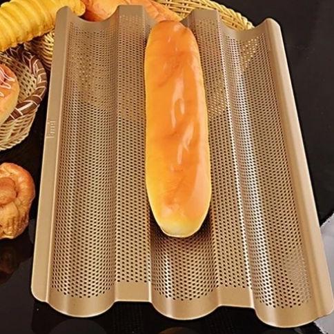 

Bakest 8925 - Loyang Roti Baguette Pan