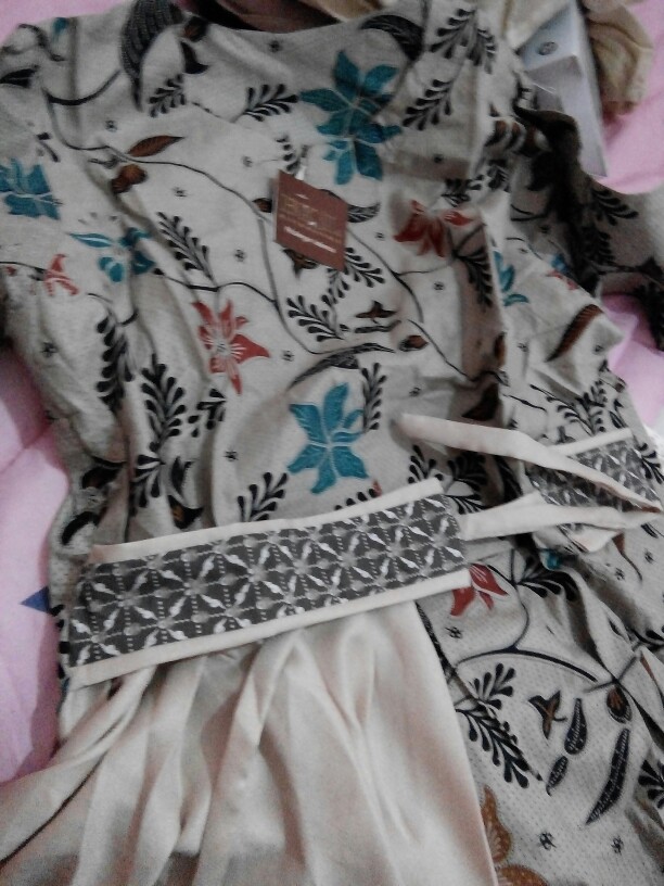 Baju Batik Wanita Modern Monalisa Genes M,l,xl Asli Pekalongan