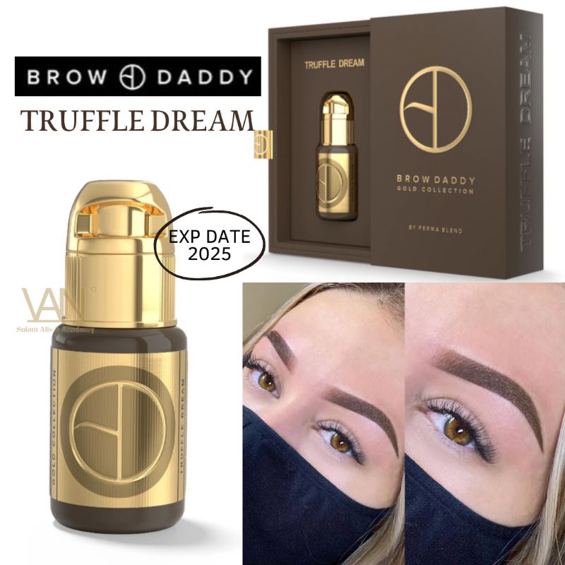 Tinta Permablend X Brow Daddy - Truffle Dream Original Made in USA 15ml