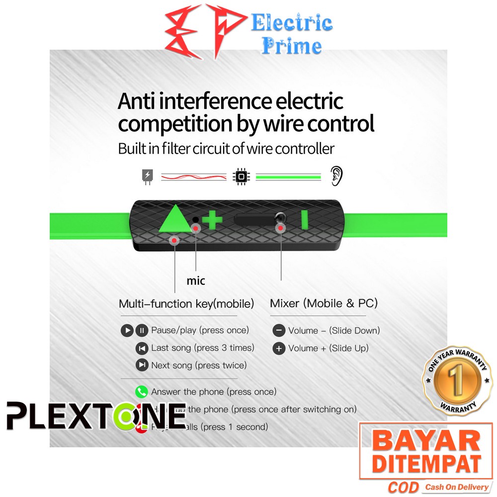 PLEXTONE G23 Earphone Gaming Mobile Legend Game Headset PUBG For Computer Phone XBOX PS5 Switch