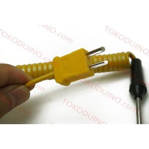 Jual K TYPE THERMOCOUPLE PROBE SENSOR TP 02A TP02A 100mm HIGH TEMPERATURE Limited