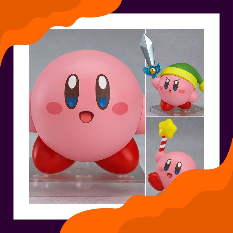 Action Figure Terlaris Huong Anime Gambar 8 Cm Lucu Nendoroid Kirby #544 Dream Land Pvc Acton Model