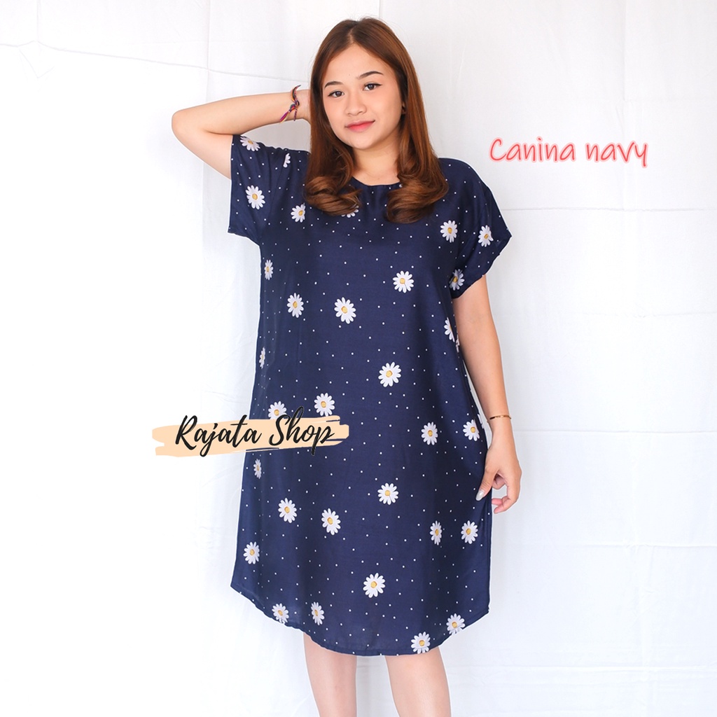 Daster Bali Dress Bali-DST CANINA NAVY