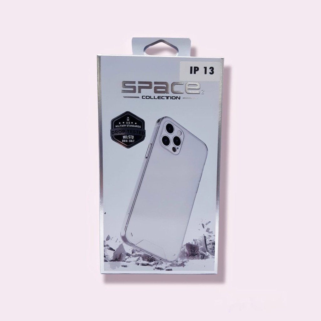 Clear Hardcase Iphone 13 12 Pro 7+ 6 Space Military Drop Case