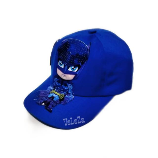 Topi Anak Led Superhero - Topi Anak Laki-Laki Karakter Superhero